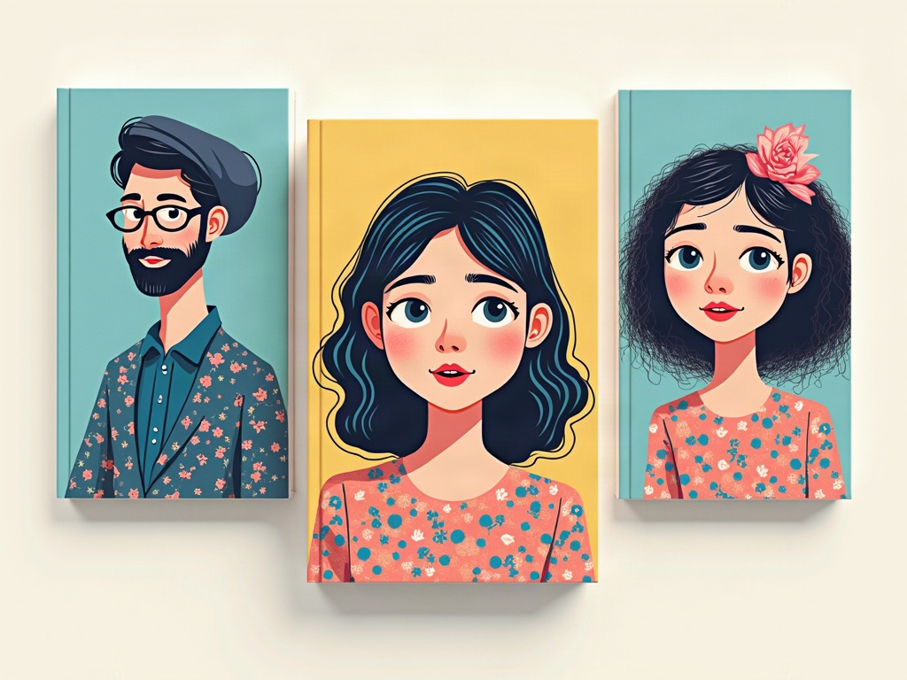 AI-Generated Book Covers — concept image