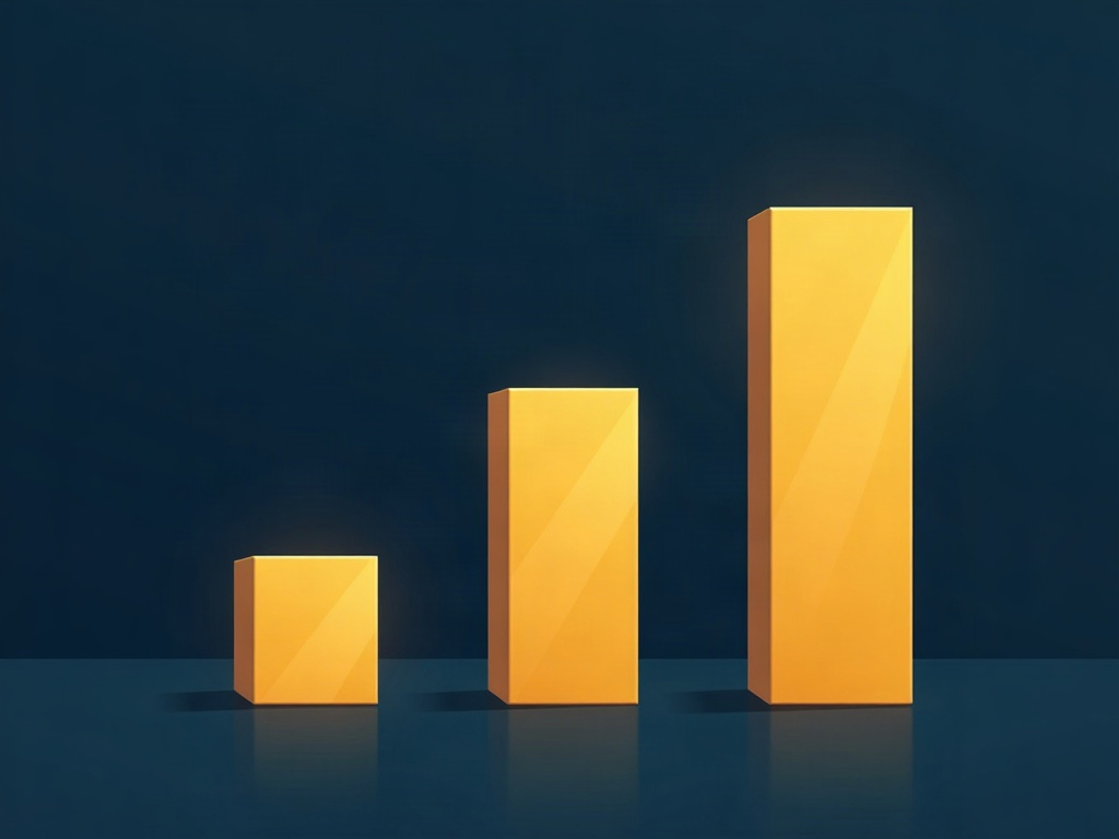 Three gold bars rising from small to large on navy, symbolizing the increasing restrictiveness from NDA to non-solicit to non-compete